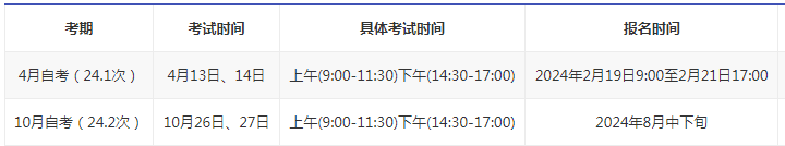 四川高教自考報(bào)名時(shí)間多久2024？