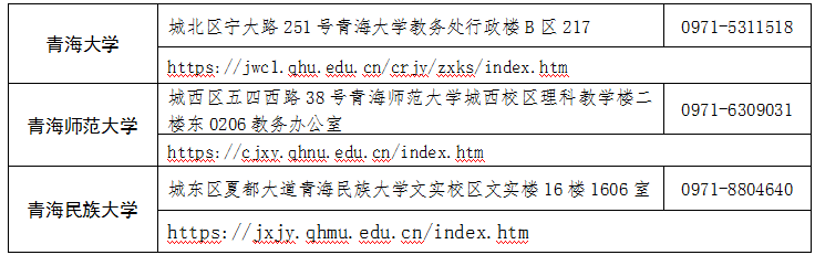 青海省2025年下半年高等教育自學(xué)考試報名報考簡章