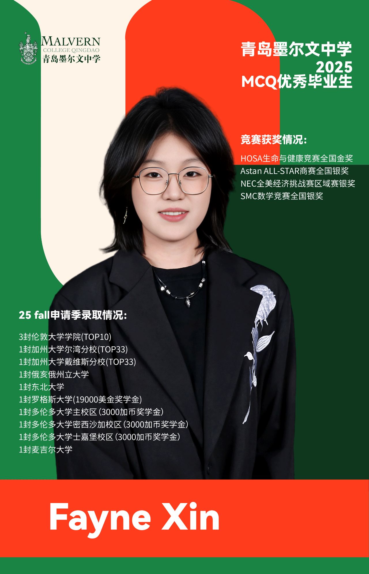 專訪｜狂攬12封世界名校OFFER、18w+獎學金，轉(zhuǎn)軌成功的她有話說！